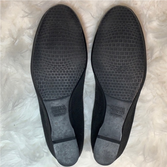🦋 Stuart Weitzman gorgeous black wedges, size 6.5M - Picture 8 of 12